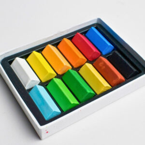 TITI Soft Pastel 12 Colour Fine Quality Pastel - Half Stick