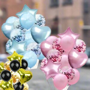 14 Pcs Confetti Decorative Party Balloons Set