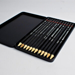 Uslon Graded Sketching Pencils 12 Tin Pack