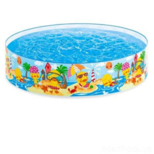 Intex Ocean Snap Set Play Pool For Kids 4′ x 10″