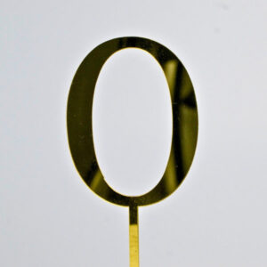 Acrylic Number Cake Topper