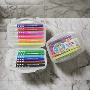 12 Brush Marker Colour Set