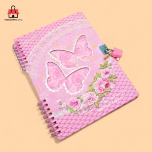 Butterfly Lock Notebook