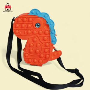 Dinosaur Pop It Bag