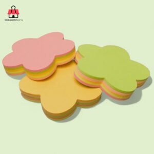 Flower Shaped Sticky Notes