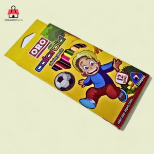ORO COLOR PENCILS FOR KIDS 12 PIECE