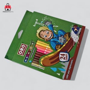 ORO Coloroid Box of 24 Pencil Colours