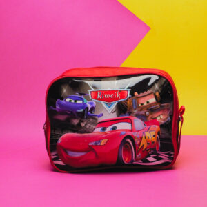Red and black Lunch Box + Party Bag