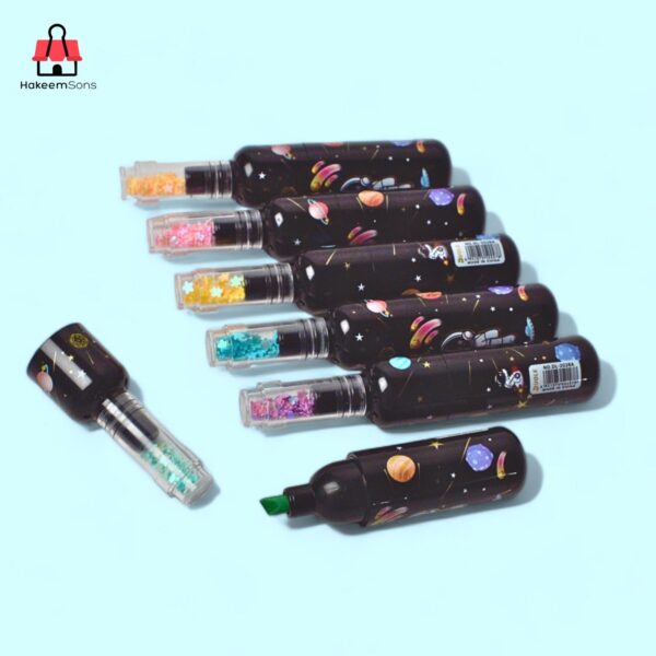 ARTYO Fancy Pocket Cute Highlighter Marker Pens Planet Space Theme - Image 3