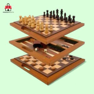 Chess & Checkers & Backgammon Set 3 in 1