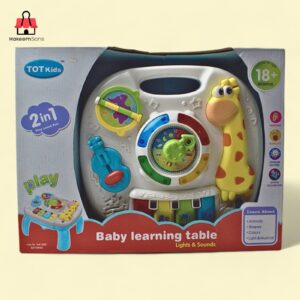 Baby Learning Table With Lights And Sound